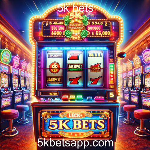 Descubra a Emoção dos Jackpots no 5k Bets!